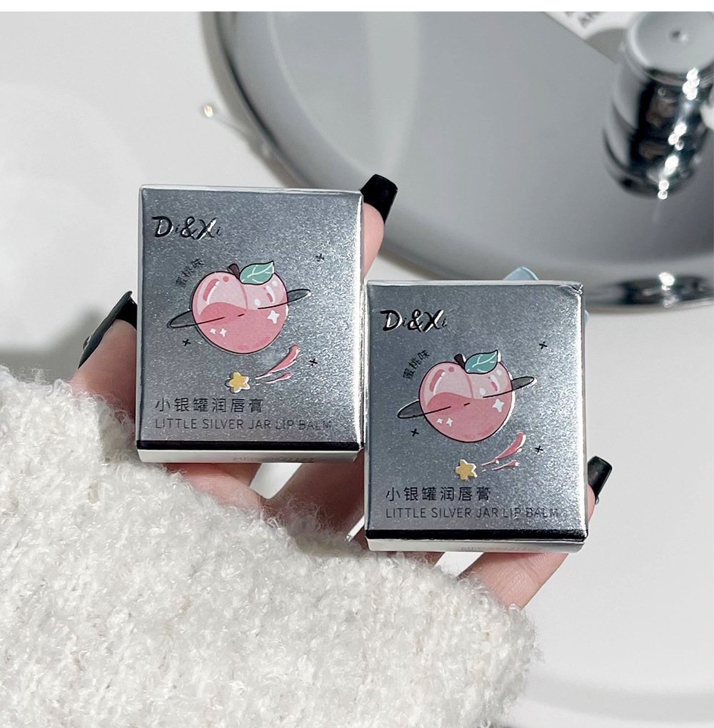 DI&XI~ Little silver Can Lip balm Moisturizes and protects the lips. Dudu Jelly Lip Oil moisturizes before makeup. Affordable and versatile, cross-border undefined