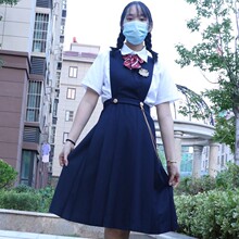 正版护奶裙jk制服裙基础款学生套卡奶裙学院风日系背心裙水手服