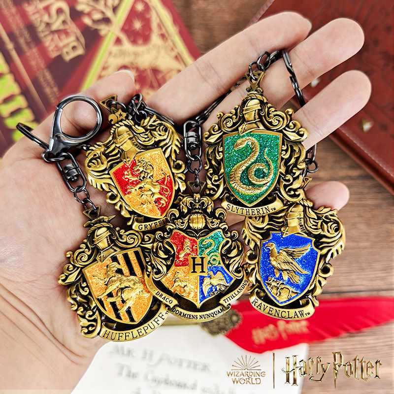 Harry Potter Genuine Keychain Zinc Alloy Children's Pendant Badge American-Style Graduation Gift Cross-Border Wholesale Harry Potter Genuine Keychain Zinc Alloy Children's Pendant Badge American-Style Graduation Gift Cross-Border Wholesale