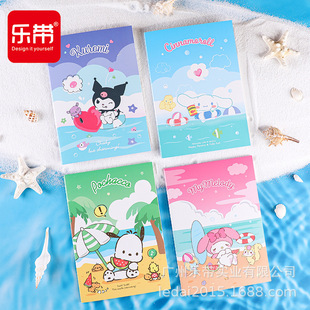 Sanrio car line book a5 cartoon notebook high color value wholesale cute hand book primary school students soft copy