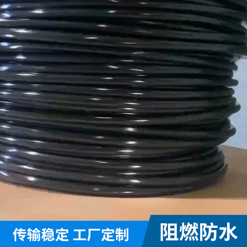 Armored Network Cable, Category 6, Gigabit, Double Shielded, Oxygen-Free Copper, Category 5E, Twisted Pair, Outdoor, Crimped Network Cable, Copper Core