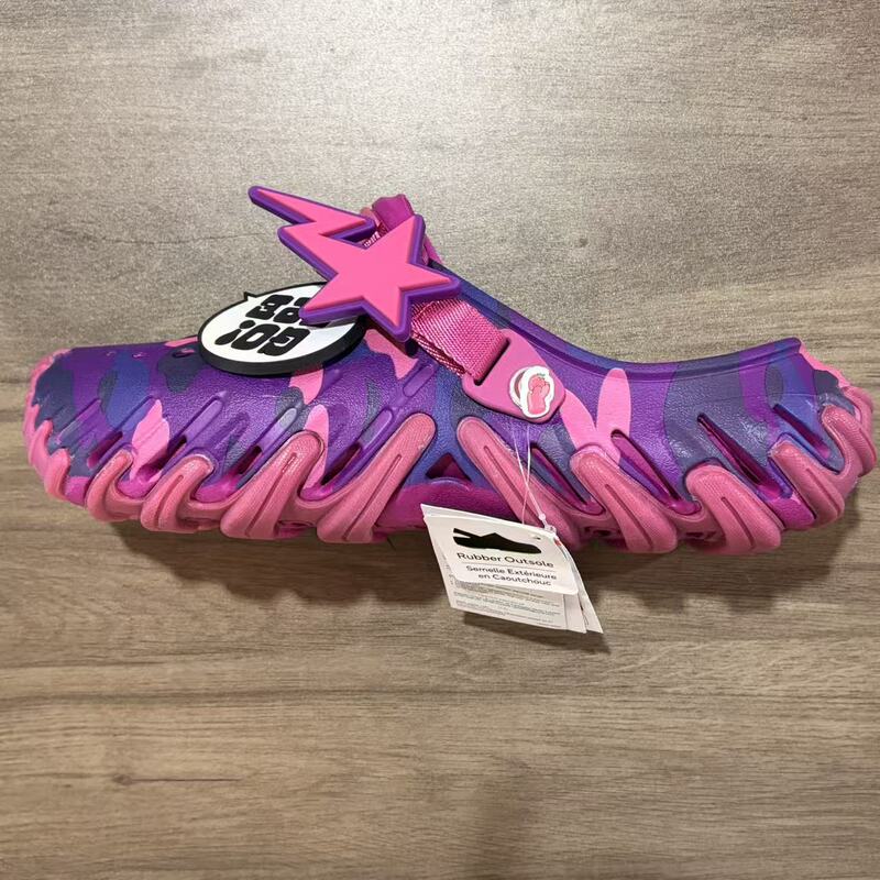 New Corrugated Tank Camouflage Men's Outdoor Printed Non-Slip Breathable Beach Slippers Available for Wholesale and Dropshipping