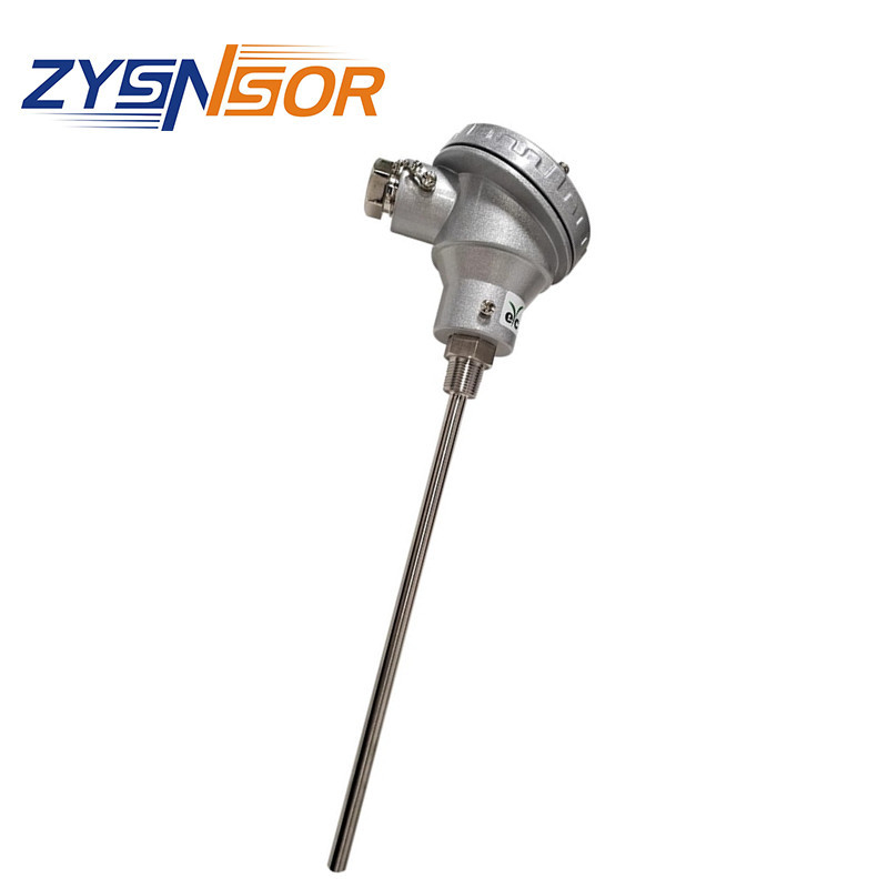 台湾EYC温度传感器PT100 管径8MM 管长300MM 3/8螺纹 304材质