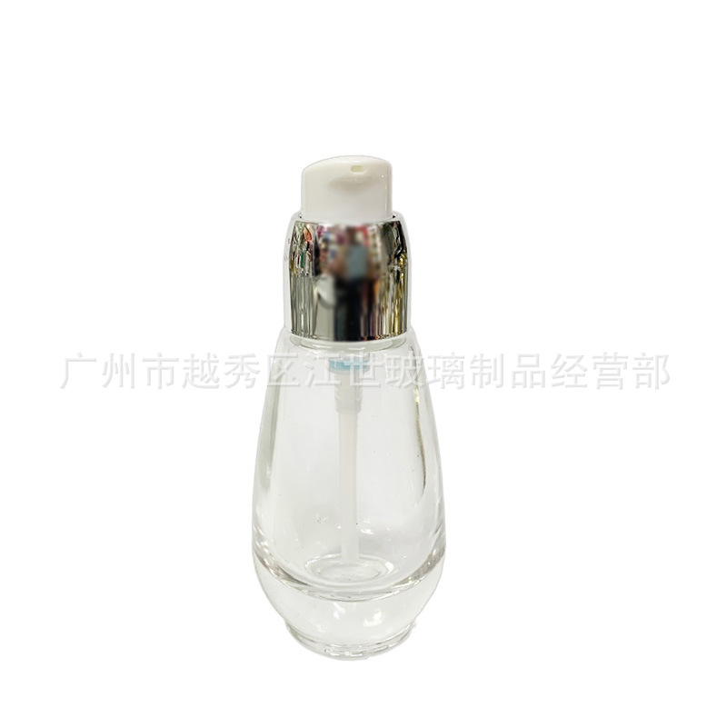 30ml40ml penguin shape big belly essence glass sub-bottle moisturizing liquid foundation bottle cosmetic sub-bottle