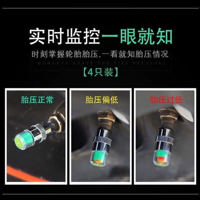 tire pressure warning device — Air pressure gauge/tire pressure gauge