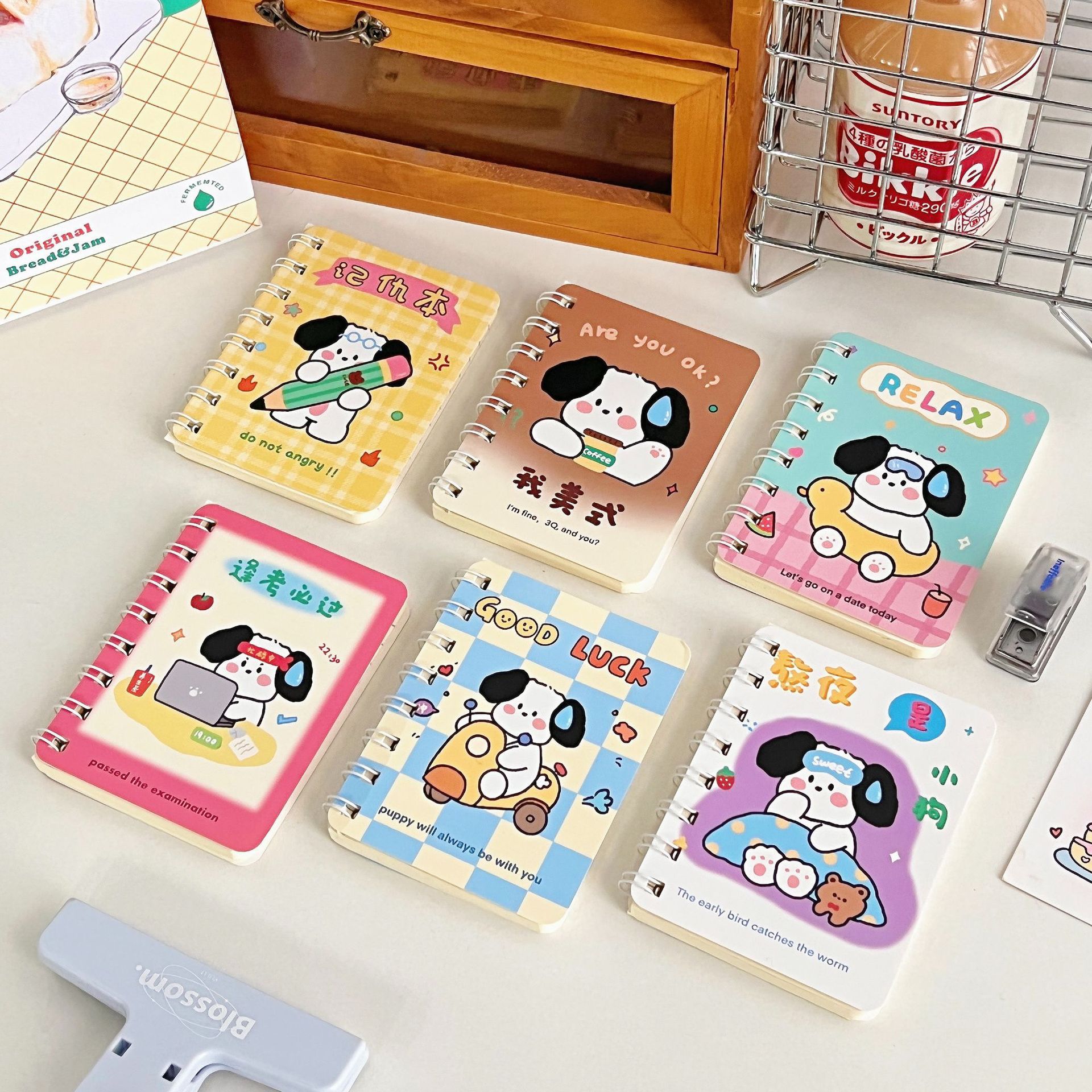 Cute Cartoon Portable Mini Flip Notepad display picture 4