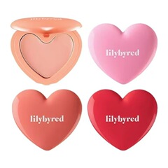 韓国Lilybyred愛かわいい頬紅クリーム02 #ピンク紫06 # 桃色自然裸化粧元気