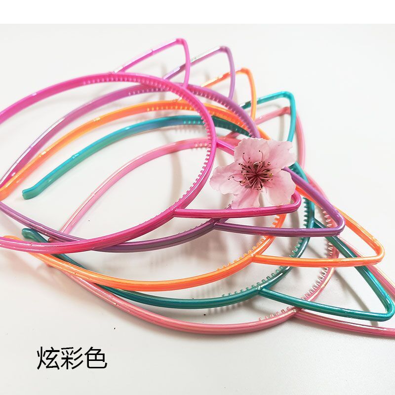 Cross border Orecchiette Colorful Hair hoop Europe and America birthday Hairdressing party gift Head hoop children Adult birthday Headdress