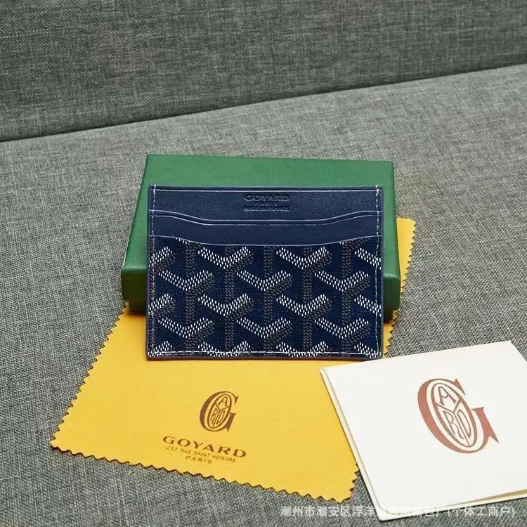 Goyard戈雅小卡包超薄经典款狗牙真皮护照卡套女士收纳卡片夹钱包|undefined