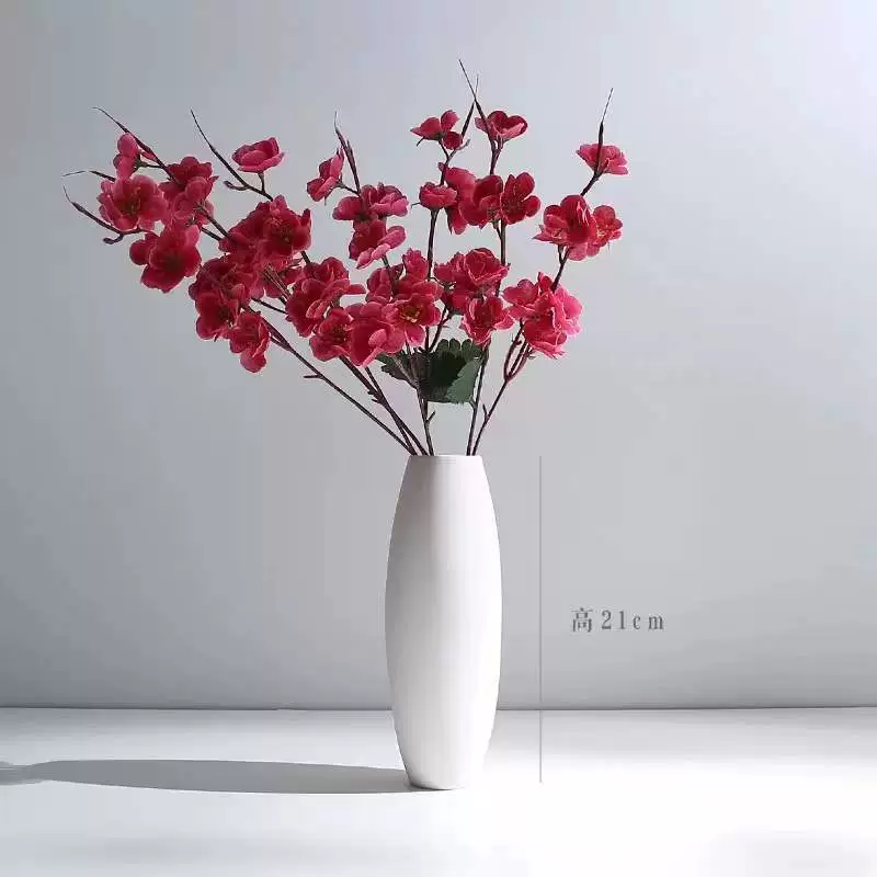 Ceramic fresh modern white decorations for living room, home decor