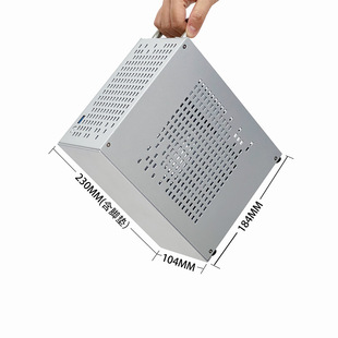 SKTC star Kaitian A07 desktop MINI ITX game independent graphics card all aluminum chassis support small 1U power supply