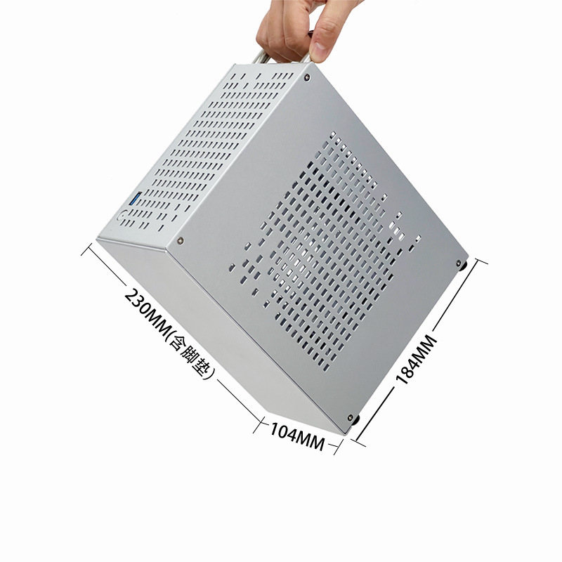 SKTC star Kaitian A07 desktop MINI ITX game independent graphics card all aluminum chassis support small 1U power supply SKTC star Kaitian A07 desktop MINI ITX game independent graphics card all aluminum chassis support small 1U power supply