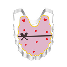 不锈钢饼干模 外贸货源 宝宝围兜口水兜造型 翻糖模具批发7171