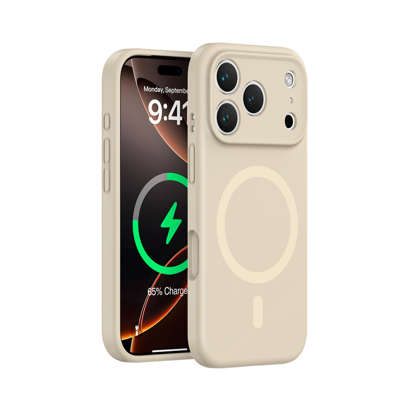 适用iPhone17pro液态硅胶磁吸手机壳16强磁magsafe全包镜头保护套|undefined