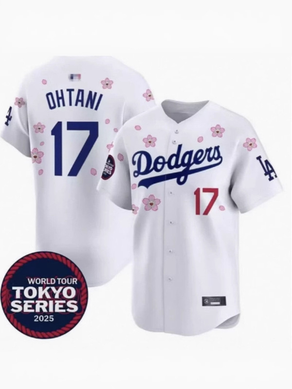 アメリカンプロ野球 ドジャース ドジャース No.17 大谷翔平 速乾スポーツ野球ユニフォーム カーディガン 男女兼用|undefined