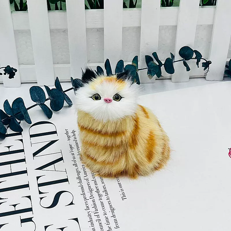 Realistic doll, toy, cat, Birthday gift