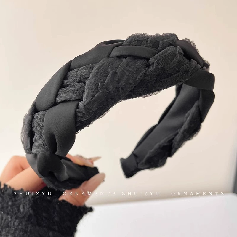 Повязка на голову, повязка в стиле Chanel, с подкладкой, высокое качество, варианты в разных цветах