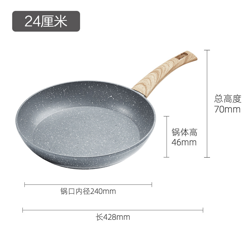 Maifan sartén de piedra sartén antiadherente panqueque tortilla sartén de bistec electromagnética Universal [marca Xiaomi]