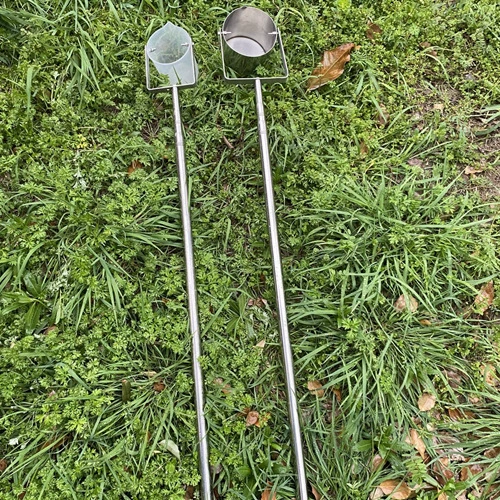 Телескопический стержень из нержавеющей стали, пробоотборник воды, водопровод канализационных скважин, береговой и морской пробоотборник, ведро для отбора проб качества воды