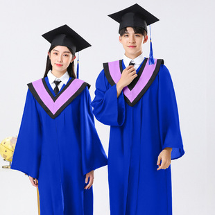 Taiwan Bachelor's Uniform Graduation Dress Hong Kong Bachelor's Uniform Master's and Doctoral Uniform College Student Graduation Dress Liberal Arts and Sciences