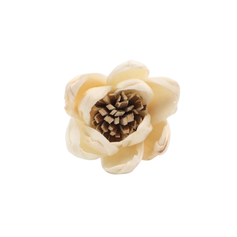 Inventario Wholesale| 4.5cm pequeña flor de loto flor de hierba nueva varilla de estilo chino flor de decoración aromática sin fuego flor seca aromática