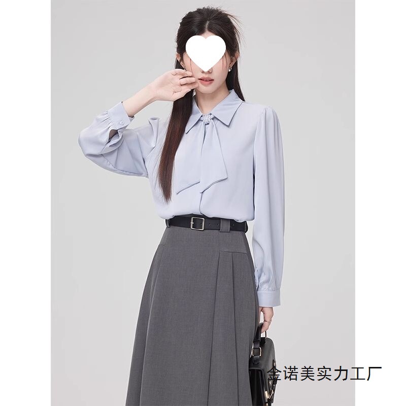 Formal Attire for Teaching Qualification Interviews, Women's Spring New Style Shirts and Skirts, Professional Suits for the Workplace