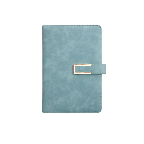 Manufacturer Wholesale B5 Thick Handmade Notebooks A5 Business Gift Set Meeting Notebook LOGO