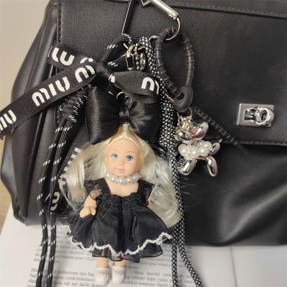 Bag Charms Bag Accessories Type 1 Piece Imitation Pearl Plastic Polyester Doll Letter Heart Clasp Closure Bag Charms