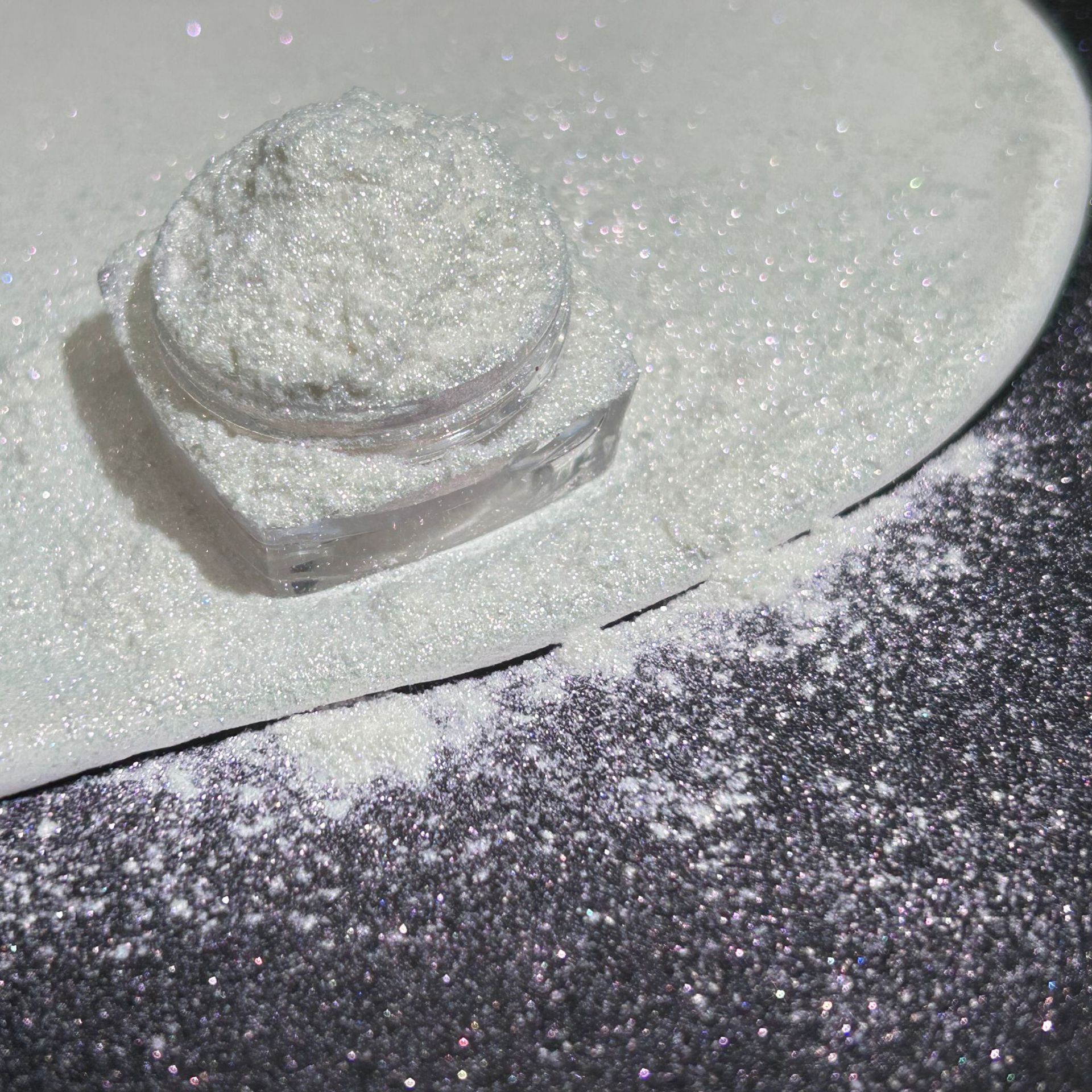 Diamond Star Powder, Glittery High-Shine Pink, Fairy Pink, Japanese and Korean Nail Art Accessories, Ins-Style Glitter Powder