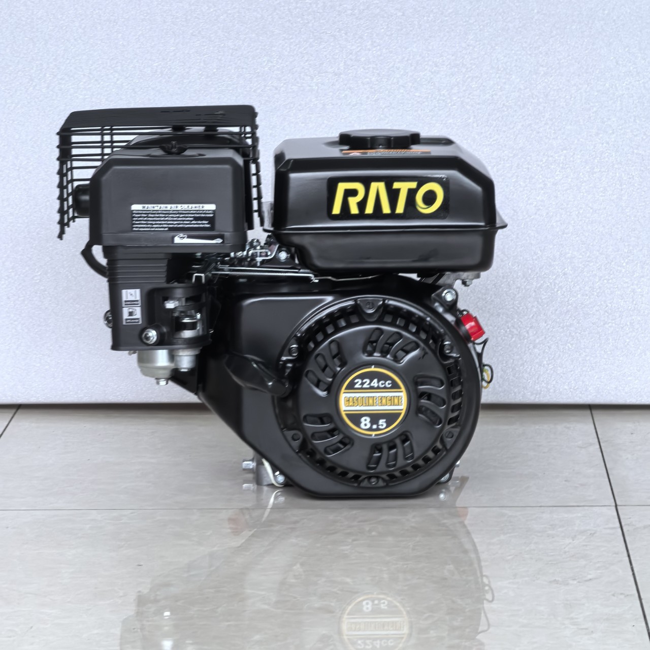 Rato Gasoline Engine 172 Gasoline Engine R225-V Engineering Machinery Water Pump Power 4.9Kw