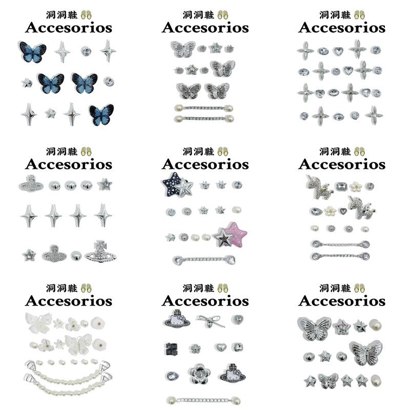 Retro Series High-End Diamond Jewelry DIY Clogs Shoe Upper Decorative Buckle Metal Shoe Flower Shoe Buckle Shoe Decoration Shoe Flower