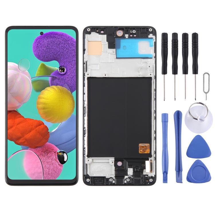 Aplicable a Samsung para Galaxy A51 4G SM-A515F 6.43 pulgadas Material OLED