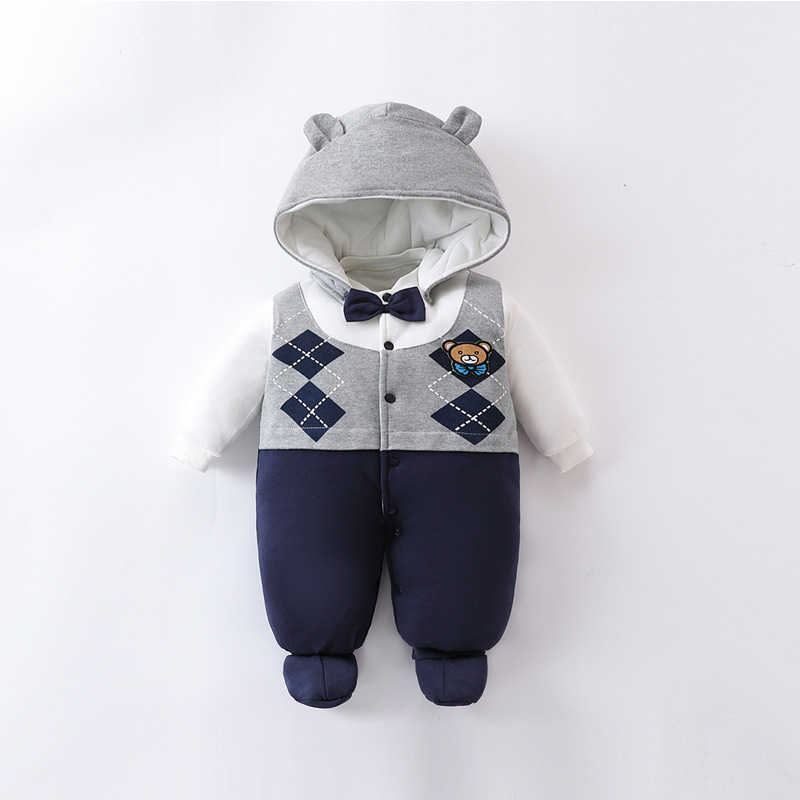 Bebé mono recién nacido bebé invierno romper nuevo mameluco recién nacido Luna Llena mameluco Comercio exterior al por mayor