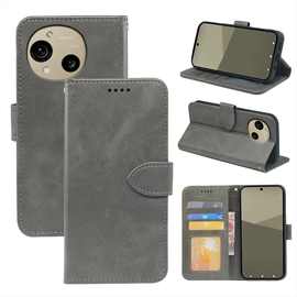 翻盖手机皮套现货适用夏普Aquos Sense 9小牛皮相框Sense7保护壳