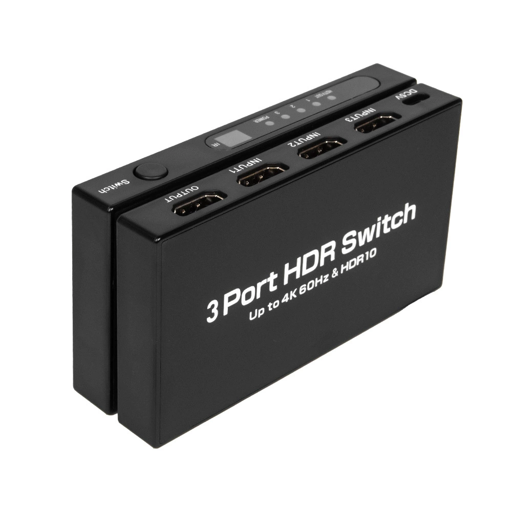 2025 Новый ABS модель 2.0B HDMI переключатель 3x1 4x1 5x1 RGB 4K60Гц