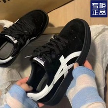 2025春季新款显脚小厚底板鞋复古运动休闲鞋圆头拼色德训鞋女学生