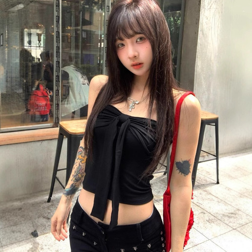 Summer Ins Pure Desire Sexy Bow Tie Strapless Top Women's Slimming Body Shaper Underwear 