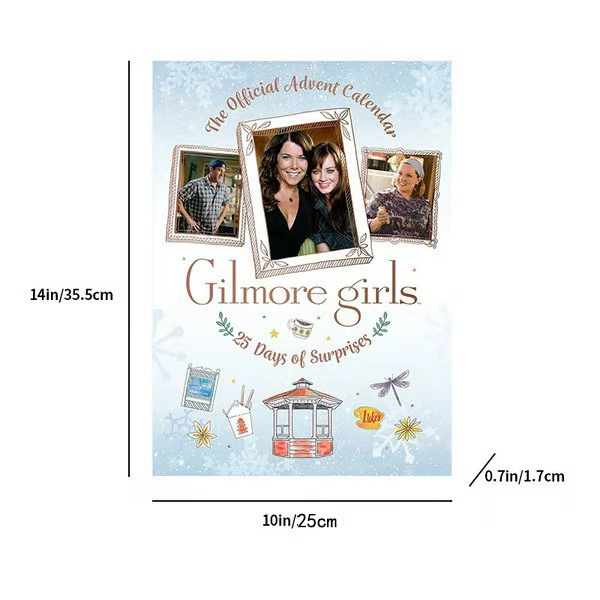 Хит через границу Gilmore Girls Официальный Advent рождественский календарь обратного отсчета