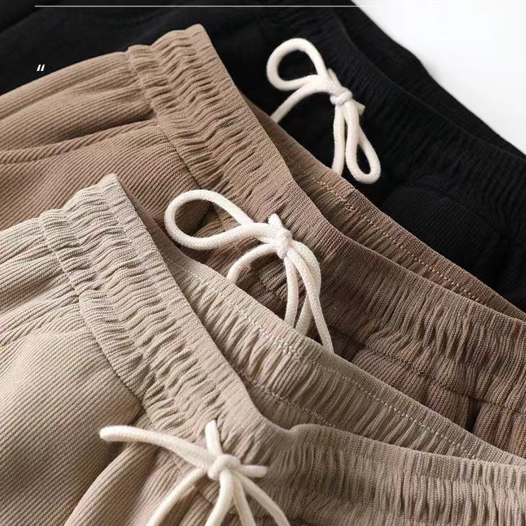 Winter velvet keep warm trousers