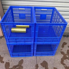 プラスチックの棚のかごの電気商の仕分けの枠のプラスチックの野菜は高くて貨物の箱のクリンカーになることができて、広東の卸売りを厚くします。
