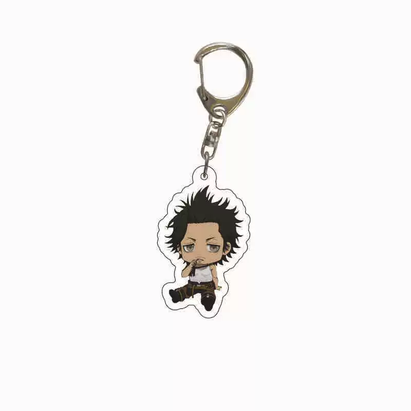 Black doll, acrylic keychain, pendant
