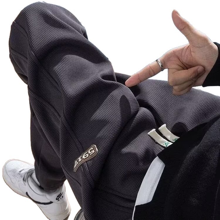 シャツ、男性用多用途カジュアルパンツ、ルーズストレートカジュアルパンツ、2025トレンディメンズレギンスパンツ、多用途イン|undefined