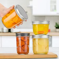 Готовая поставка, стеклянная бутылка для икры, 100 мл, бутылка для варенья, банка для консервирования, чашка Мейсона, банка для хранения, бутылка для тушения