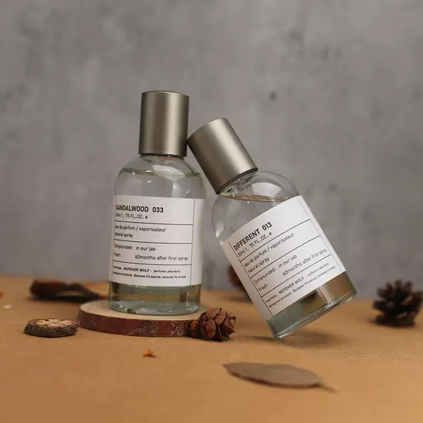 New Laboratory Perfume Flower and Fruit Fragrance Long-lasting Light Fragrance Perfume Sandalwood Bergamot Fresh and Natural 50ml