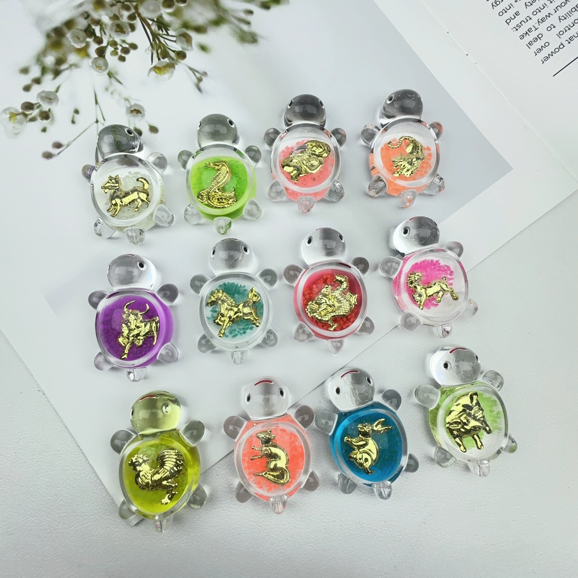 Acrylic three dimensional table toy, pendant, accessory, handmade, micro landscape