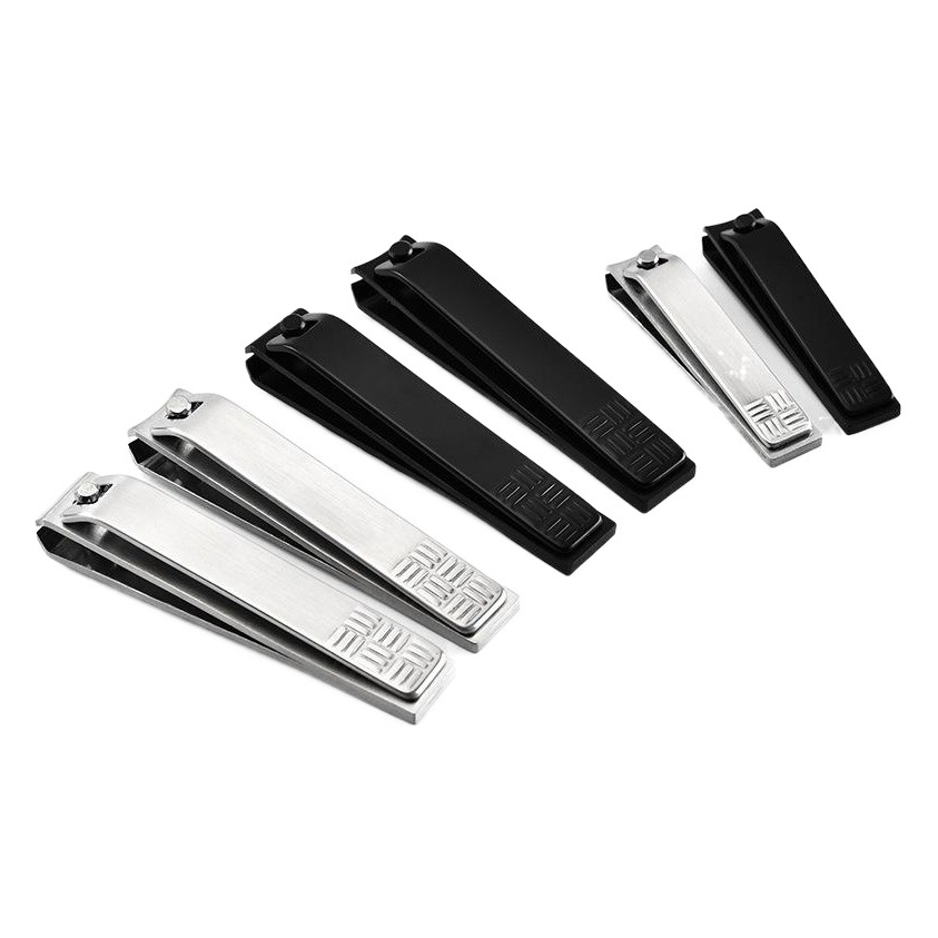 Factory Direct Supply Cross-Border Stainless Steel Large Opening Nail Clippers Home Manicure Nail Clipper Set Sharp Nail Clippers