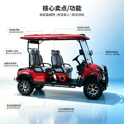 Vehicle, Factory Direct Sales, Elektrikli qolf avtomobilləri