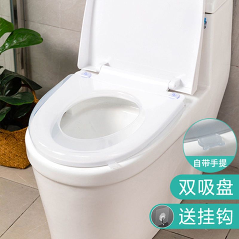 Cojín de inodoro, cubierta de inodoro universal para inodoro doméstico, impermeable, limpiable y lavable, cubierta de inodoro conveniente para cuatro estaciones