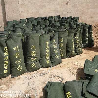 Manufacturers supply Flood control and flood control Sandbag Rainy season flood prevention Sandbag water uptake Expand flood prevention Sandbag