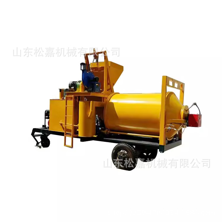 mezclador de asfalto nuevo material usado reparación de pavimento de carretera regenerador de asfalto residual mezclador de calentamiento de asfalto